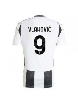 Juventus Dusan Vlahovic #9 Domaci Dres 2024-25 Kratak Rukavima